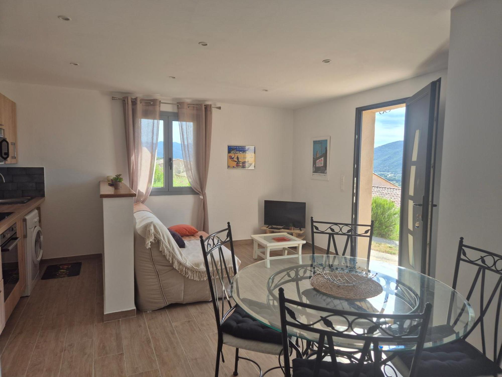 Charmant Petit Logement A 3 Kms De La Plage Belgodere  Exterior photo
